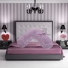 Fleece Pillowcase V Shaped Cover Only Teddy Cuddles Fleece Super