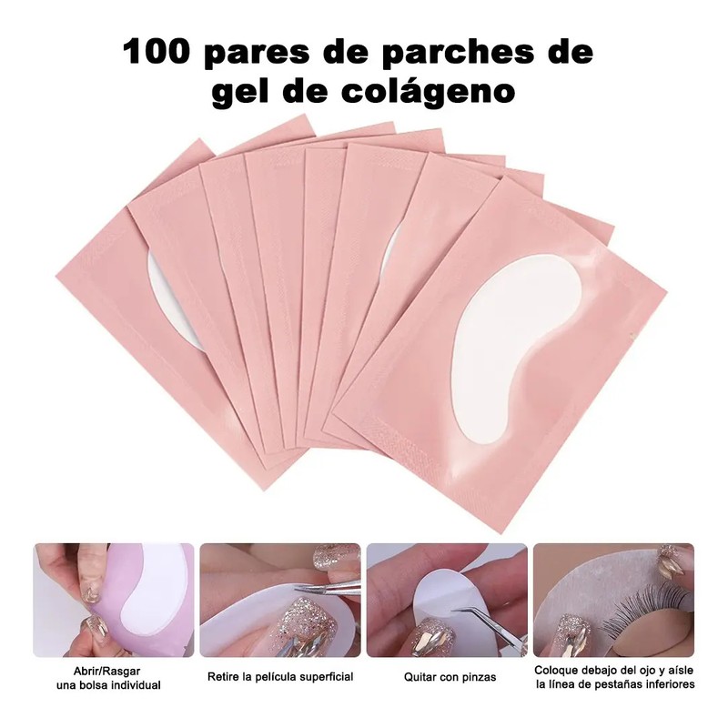 Kit Profesional Banna para Extensiones de Pestañas con 902 Rosa