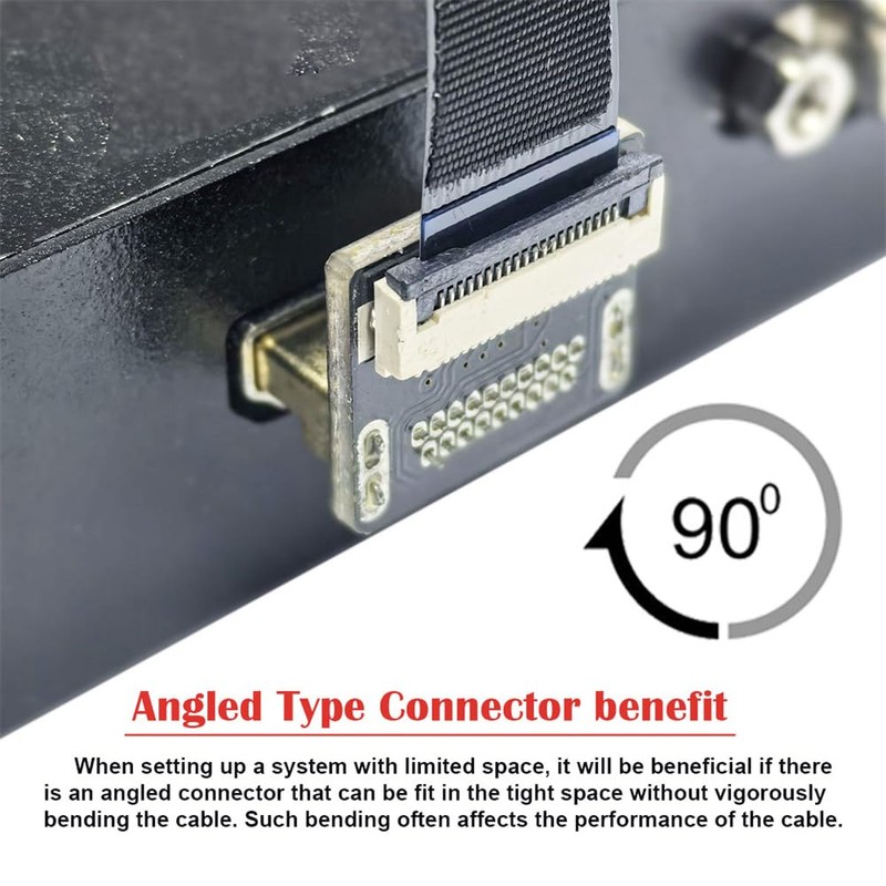 xiwai CYFPV HDMI Type A Male Connector Left & Right