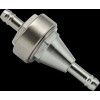 BikeMaster 1/4in Inline Fuel Filter - Titanium