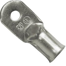 Ancor 242256 Marine Grade Electrical Heavy Duty Tinned Copper Lugs (4-Gauge, Size 3/8 Screw, 25-Pack)