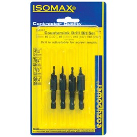Eazypower 30047 4Piece Countersink Drill Set, (1per Pack)