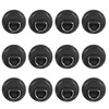 Yetaha 12PCS D-Ring PVC Patch for Inflatable Boat Raft Dinghy