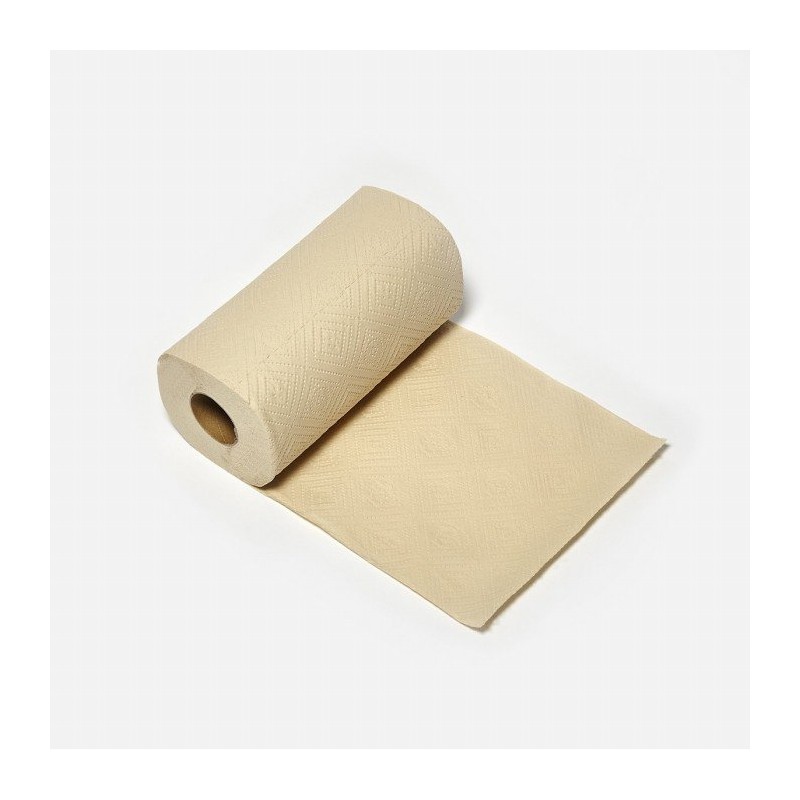 JAJU Low-dust roll kitchen towel made from bamboo_6 rolls, pulp
