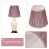Purple Fabric Catch Light Replacement Nordic Light Beige Lamp Shade