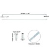 QUARKZMAN Pack of 36 14G J Bend Bike Bicycle Spokes