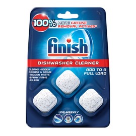 Finish In-Wash Dishwasher Cleaner: Clean Hidden Grease and Grime, 3 ct