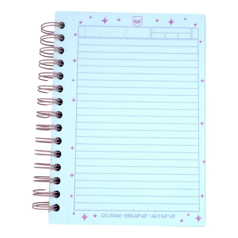 Libreta Norma Kiut Francesa 160 Hojas Rayas Pasta Dura