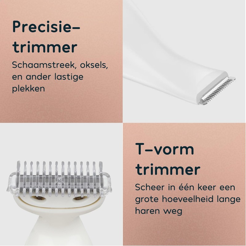 Wellshave 5 in 1 Ladyshaves for Women - Razor Woman
