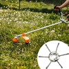 fKiZanthene 1 Pcs Steel Wire Strimmer Head, Durable Strimmer Head,