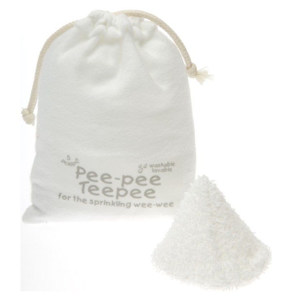 Pee-Pee Teepee Terry White - Laundry Bag