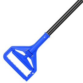 KeFanta 60 Inch Mop Handle Commercial Heavy Duty,Industrial Metal Mop Stick Replacement Quick Change,Wet Mops Head Replacement Holder for Floor Cleaning
