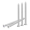 DTGN 50Pcs #10x3 Flat Head Wood Screws, 304 Stainless Steel