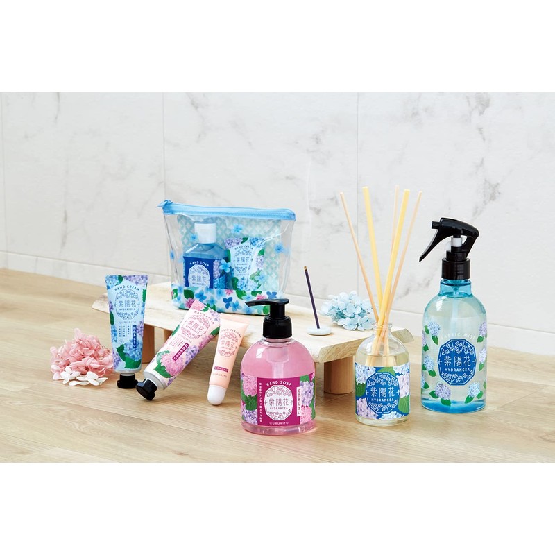 Global Product Planning Loose Hydrangea Hand Soap, Rainy Hydrangea, 9.6