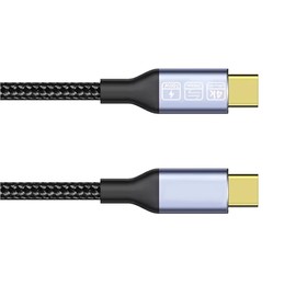 AceSoft Boosting High Stability USB 3.2 100W 20Gbps 4K Type C to Type C Cable 15ft Compatible with Laptop,Smartphone,Tablet,Gaming PC