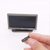 SXFSE Doll House TV, 1:12 Scale Dollhouse Accessories Miniature Furniture