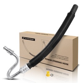 A-Premium Power Steering Return Hose Line Assembly Compatible with Ram 2500 2011-2018, 3500 2012-2018, 5.7L 6.4L, with O-ring, Gear To Cooler