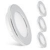Dream Lighting 2.5W Interior LED Recessed Down Light-Warm White- Chrome-12V