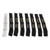 8Pcs Bride Bridesmaid Sash Gold Letters Hypoallergenic Material Wedding Bride