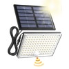 SUPERDANNY Solar Motion Sensor Outdoor Flood Lights with 113 Bright