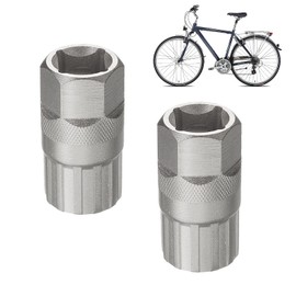 RFYTDCF Pack of 2 Bicycle Cassette Tool, Sprocket Puller Repair Tool Cassette Puller Accessories Tool Sprocket Puller for 6 7 8 9 10 11 Gears Freewheel