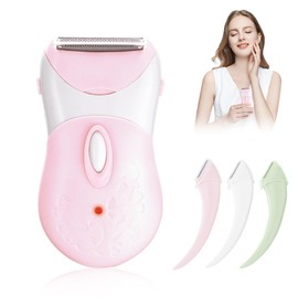 Smooth & Silky Electric Shaver for Women, Cordless Foil Shaver and Bikini Trimmer, Wet & Dry Shaver, Painless Ladies Electric Razor for Leg, Underarm, Bikini, Body Hair Removal