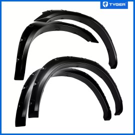 TYGER Bolt-Riveted Style Fender Flare fit 2010-2018 Dodge Ram 2500 3500