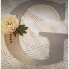 15" Times Unfinished Wood Letter Monogram K (Sizes 12"-30")