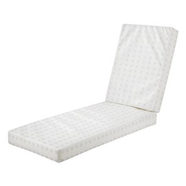 Classic Accessories Water-Resistant 72 x 21 x 3 Inch Patio Chaise Lounge Cushion Foam
