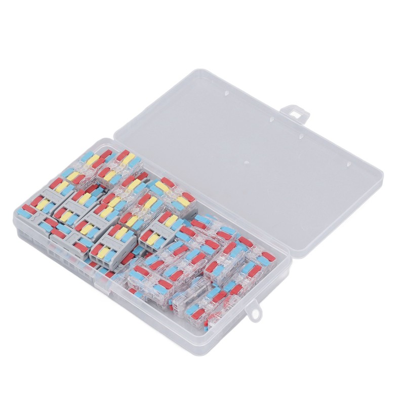 50 Pcs Quick Wire Connector 2 3 Circuit Inline Splices