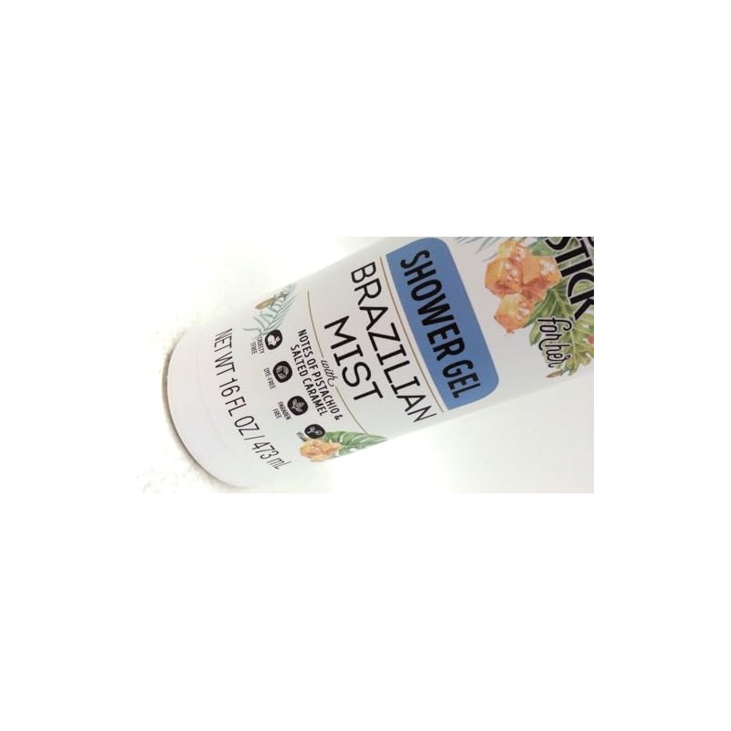 Power Stick Brazilian Mist Shower Gel Notes of Pistachio &