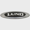 Lund Boat Raised Emblem Decal 2094234 | Logo Silver Black
