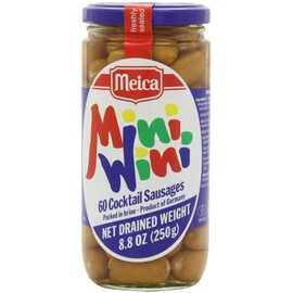 Meica Mini Wini Sixty Cocktail Sausages, 8.8 Ounce