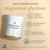 Physis Magnesium Glycinate | 120 Tablets | Vegan Magnesium Supplements