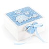 Mousehouse Gifts - Wooden Memory Chest for Babies - Blue