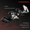 Frankberg 1 x Door Lock Actuator Rear Left Compatible with
