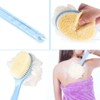 Bath Brushes with Loofah Back Scrubber Shower Body Brushes Long