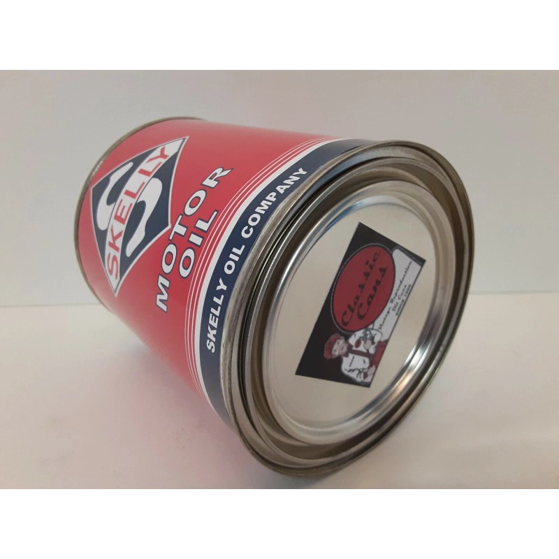 SKELLY MOTOR OIL - Vintage Oil Can 1 qt. -