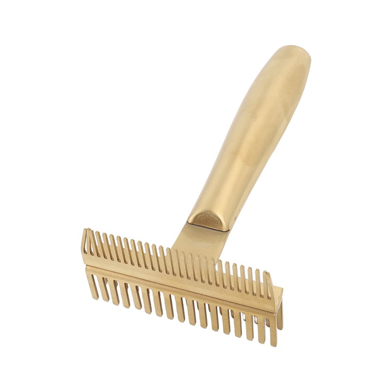 Dog Grooming Comb Multifunctional Remove Hair Thoroughly Hollow Core Handle