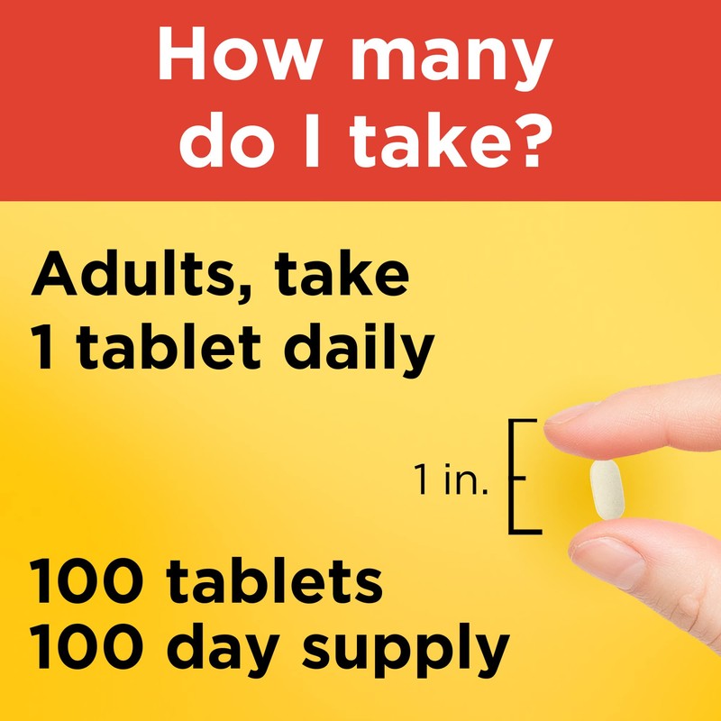 Nature Made Vitamin C 500 mg Tablets, Dietary Supplement, Vitamin