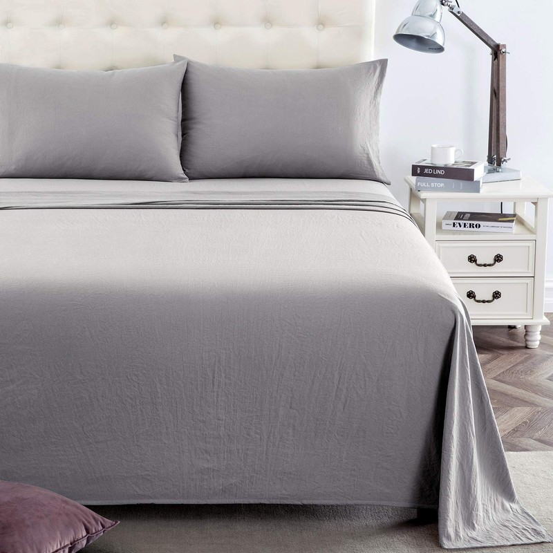 Lanest Housing King Sheet Set, 2400 Thread Count Soft Deep