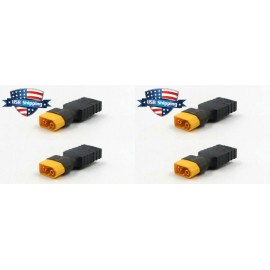 For Traxxas 4 PACK XT60 Male FOR Traxxas TRX Female Connector Adapter Lectron LIPO BATTERY