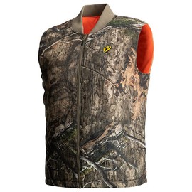 SCENTBLOCKER Scent Blocker Shield Series Evolve Reversible Vest, Hunting Vest for Men (Mossy Oak Country DNA & Blaze, XX-Large)