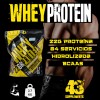 Proteína Whey Hidrolizada Bolsa 2.7kg + Pre Entreno Testo 43