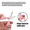 Wuyituart Flower Shears Pink Floral Scissors Strong Flower Stem Cutter