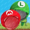 Par de Gorras Mario Bross Y Luigi Gorro Disfraz Fiesta