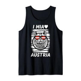 Austria Flag Fan Austrian Flag Patriot Austria Tank Top