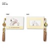 SNOOPY 0385 Pass Case, Commuter Pass Case, With Reel, Synthetic