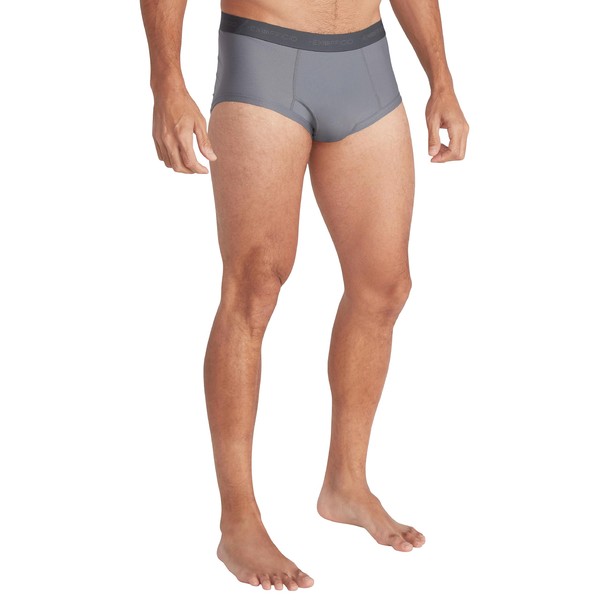 ExOfficio Men's Give-N-Go 2.0 Brief, Steel Onyx, XX-Large