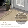 CAREMEE Scalloped Washable Rug 6x9 Area Rugs for Living Room,